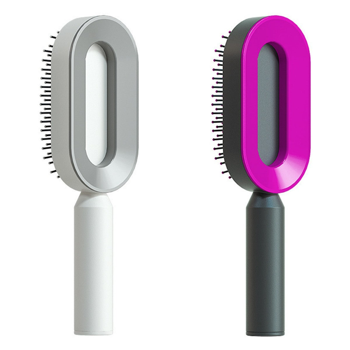 Self Cleaning Hair Brush For Women One-key Cleaning Hair Loss Airbag Massage Scalp Comb Anti-Static Hairbrush Beauty mixology