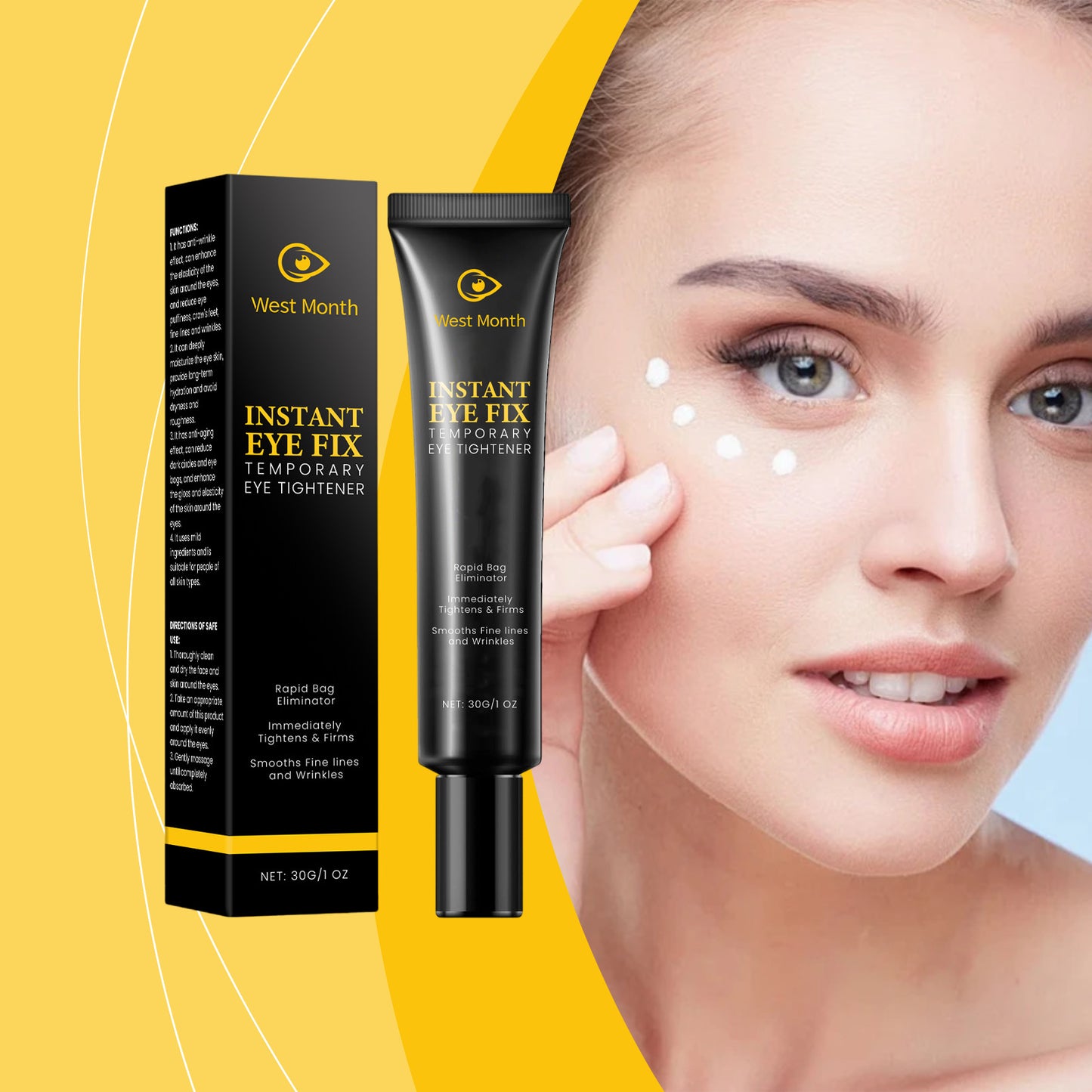 Eye Cream Fading Wrinkle Moisturizing Beauty mixology