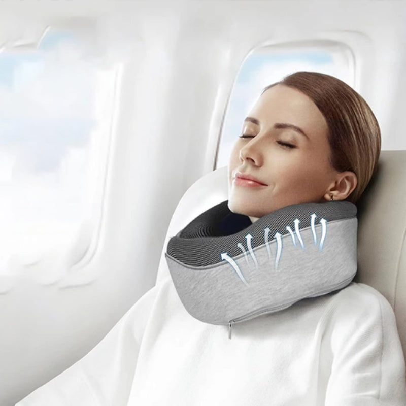 Best Neck Pillow for Plane Travel - Compact, Comfortable, & Memory Foam Support Beauty mixology