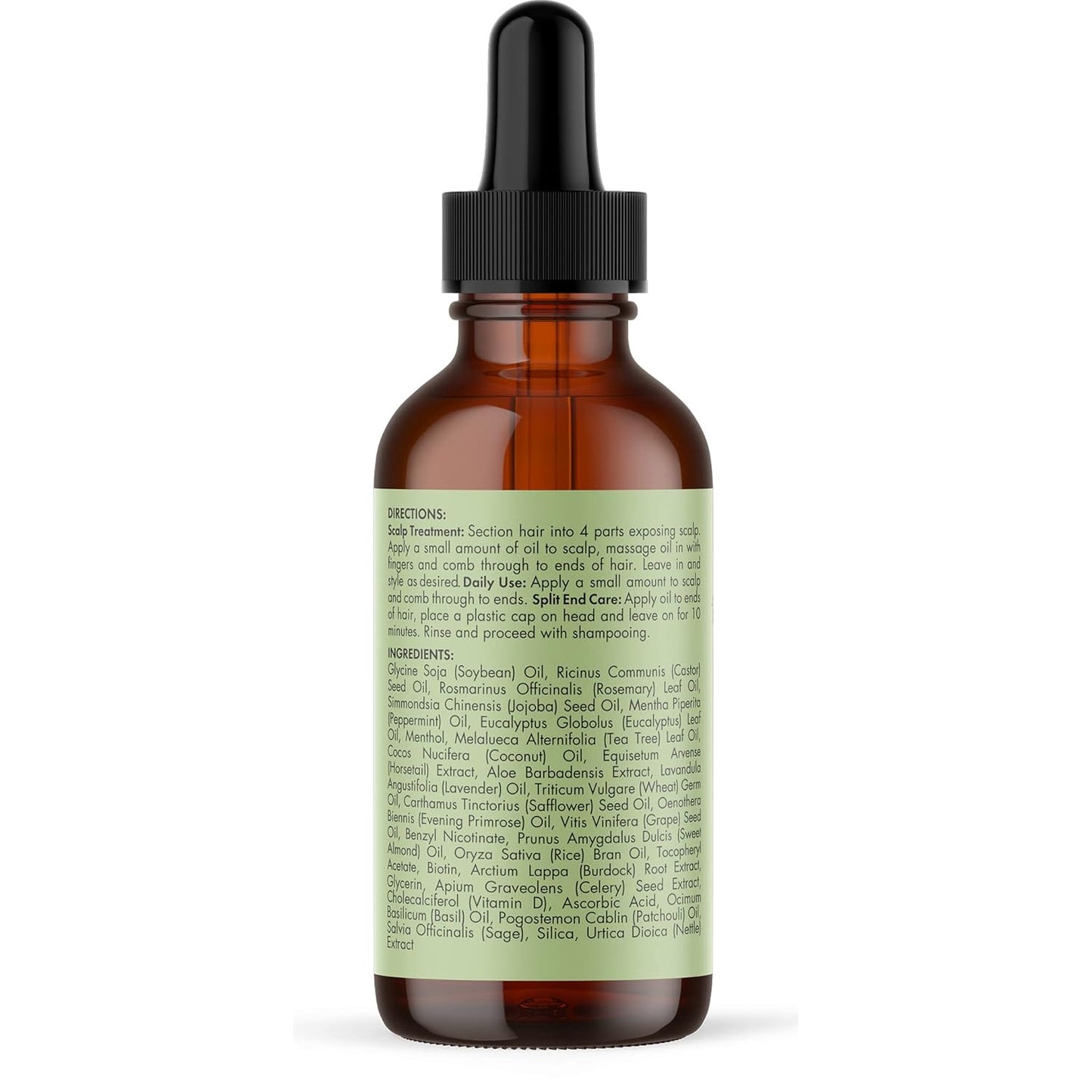 Mielle Organics Rosemary Mint Scalp & Hair Strengthening Oil for All Hair Types, 2 Ounce - velvetglow Beauty mixology