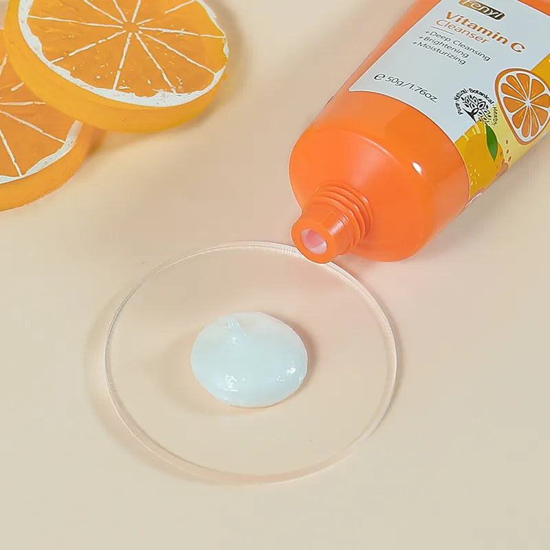 Vitamin C Facial  Skin Cleanser - velvetglow Beauty mixology