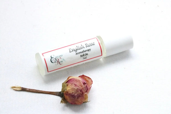 English Rose Natural Perfume Oil - Aromatherapy - velvetglow