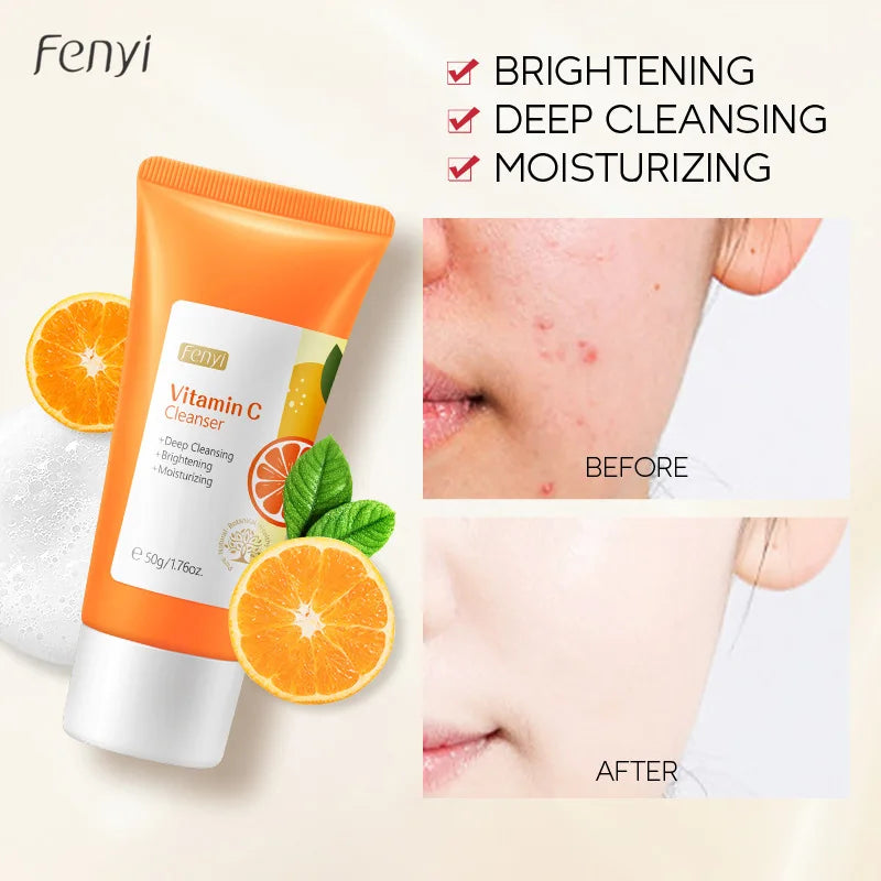 Vitamin C Facial  Skin Cleanser - velvetglow