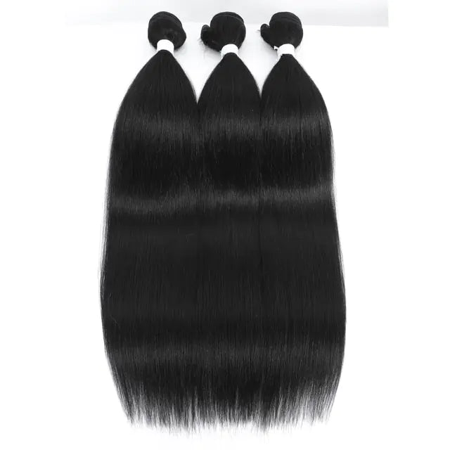 Straight Fake Fibers Hairs - velvetglow