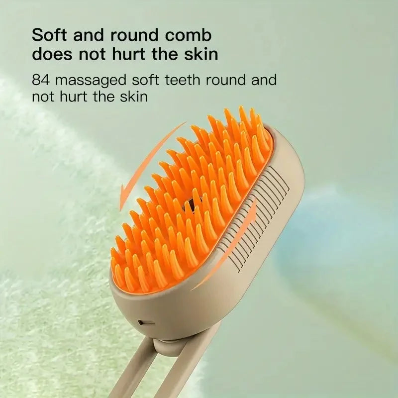 Pet Cleaning Spray Comb, Pet Undercoat Hair Removal Slicker Brush For - velvetglow Beauty mixology