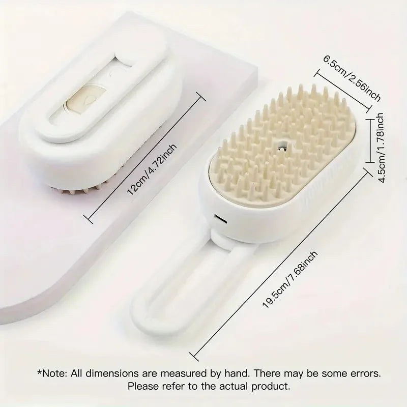 Pet Cleaning Spray Comb, Pet Undercoat Hair Removal Slicker Brush For - velvetglow Beauty mixology