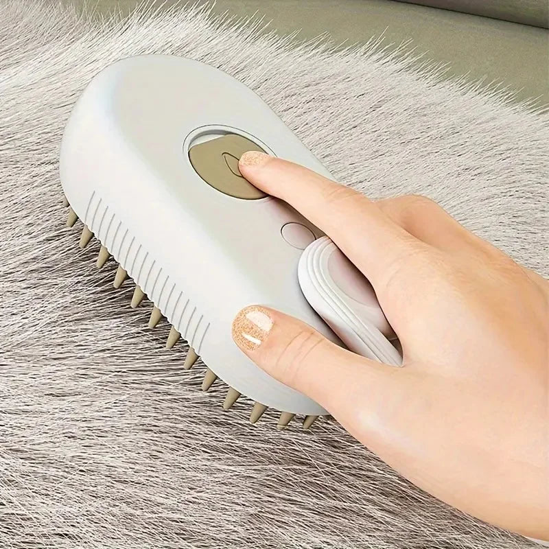 Pet Cleaning Spray Comb, Pet Undercoat Hair Removal Slicker Brush For - velvetglow Beauty mixology