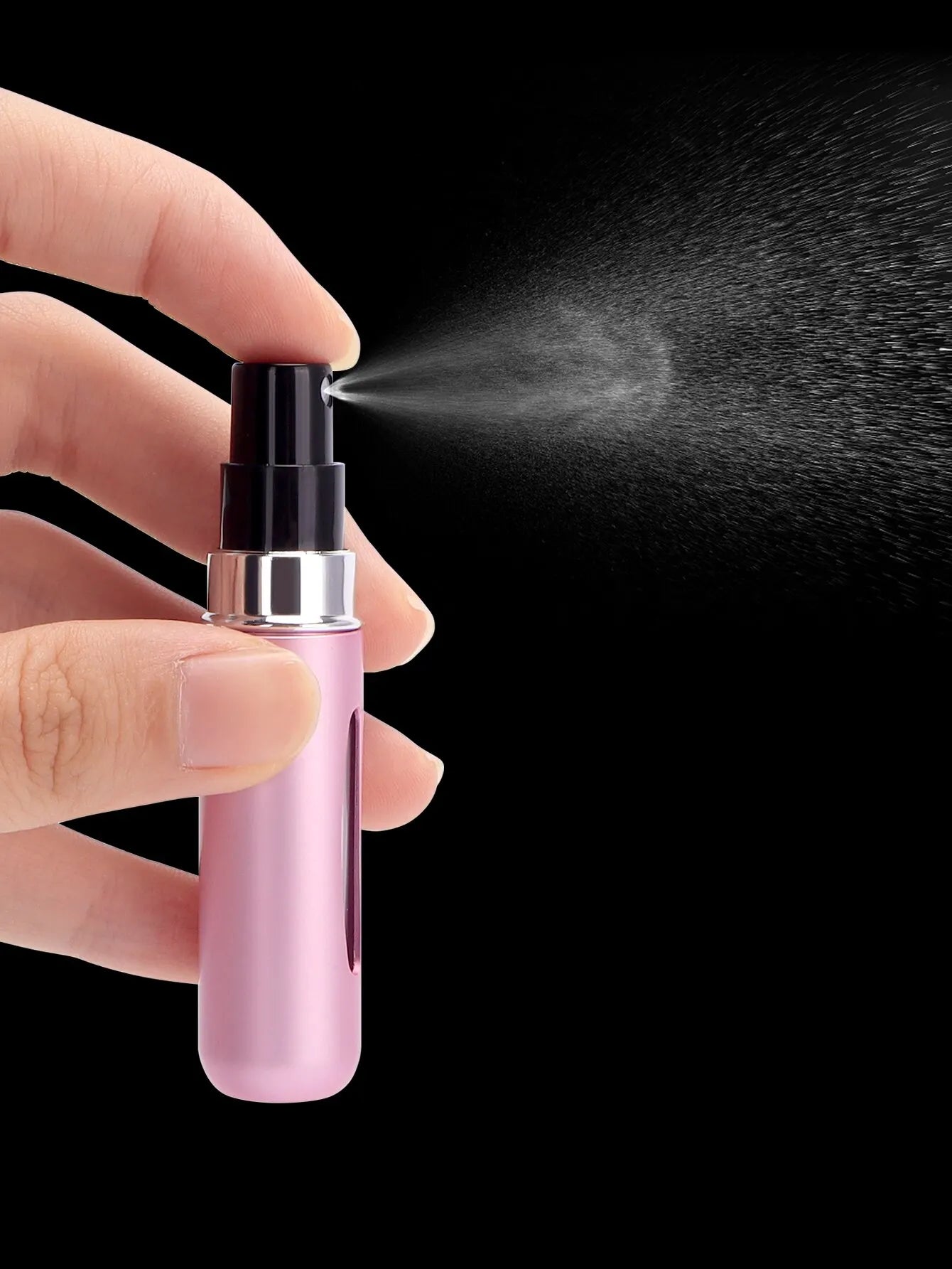 5ml Portable Perfume Atomizer Liquid Container Mini Refillable Spray - velvetglow Beauty mixology