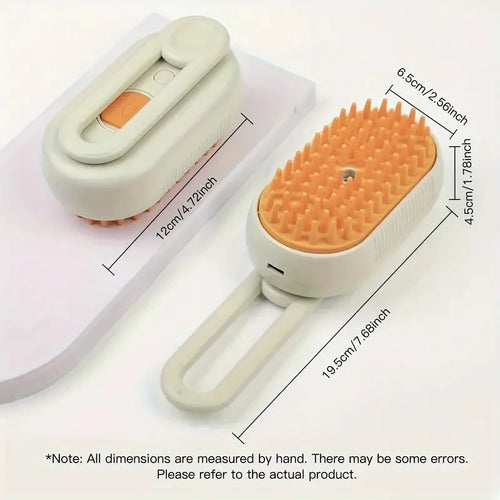 Pet Cleaning Spray Comb, Pet Undercoat Hair Removal Slicker Brush For - velvetglow Beauty mixology