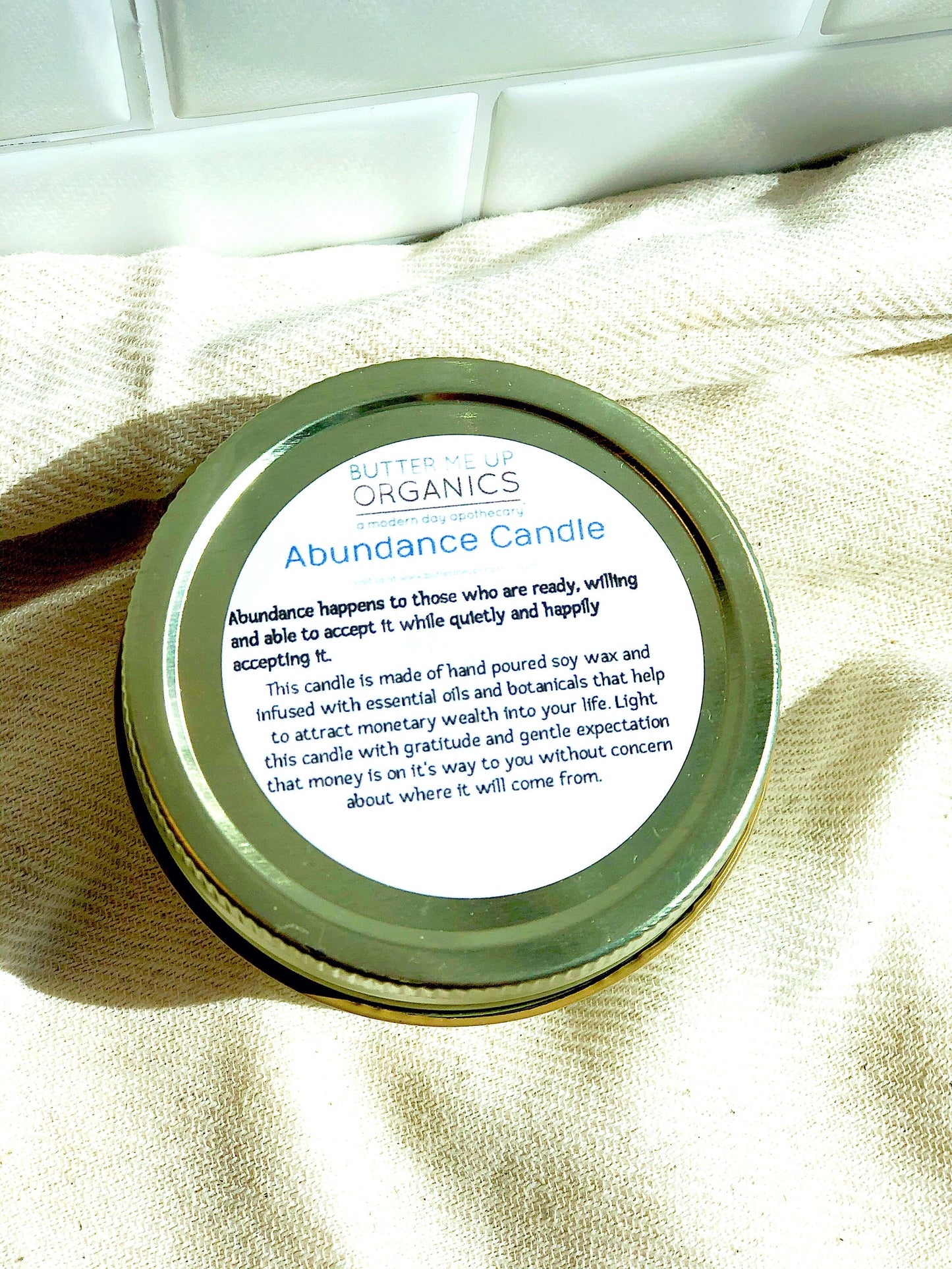 Abundance Blessings Candle - velvetglow Beauty mixology