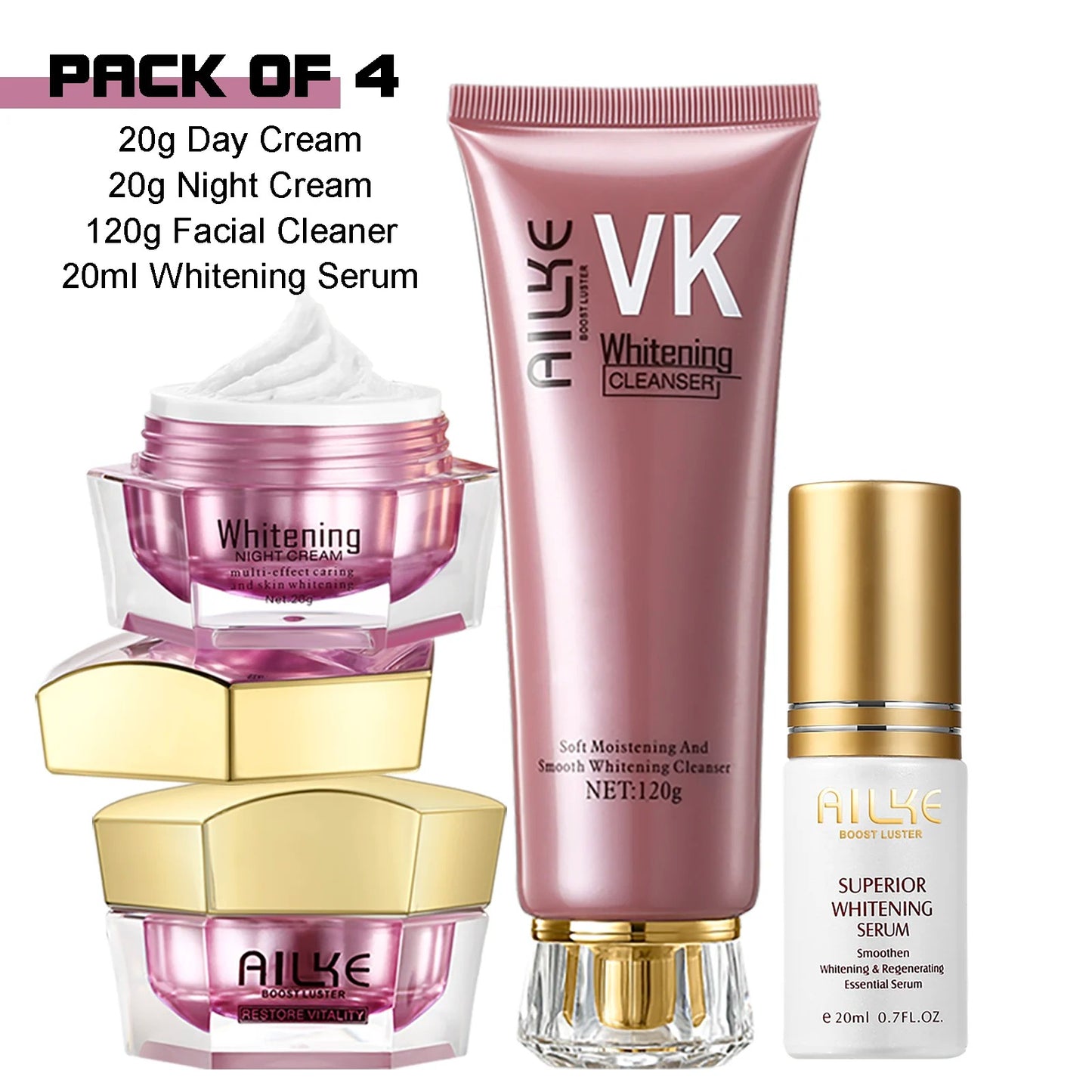 AILKE Lightening & Dark Spot Correcting Face Cream Beauty mixology