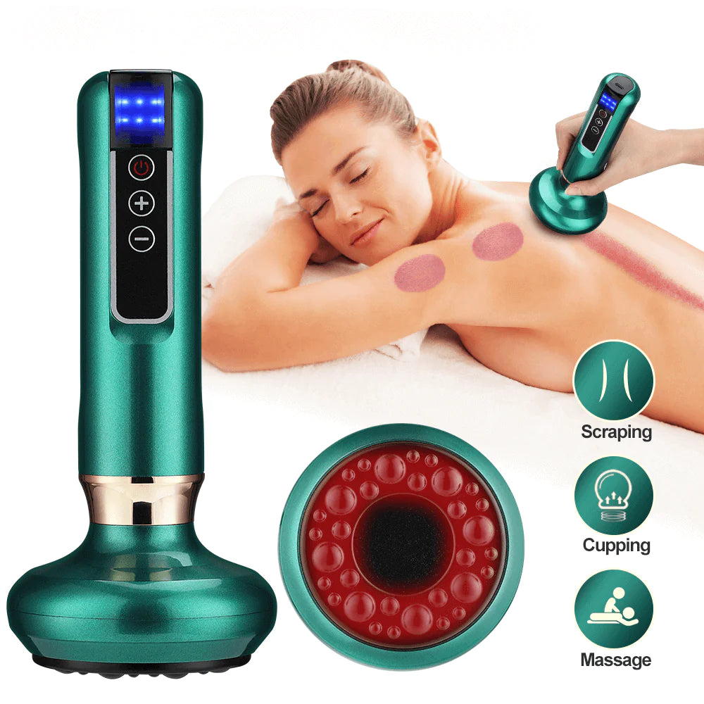 Cupping Therapy Device | Natural Healing & Relaxation - Beauty Mixology - velvetglow Beauty mixology