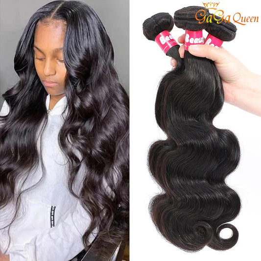 Brazilian Virgin Hair Body Wave Human Hair Extensions Brazilian Body - velvetglow Beauty mixology