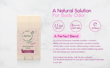 All-Natural Deodorant for Kids & Teens - velvetglow